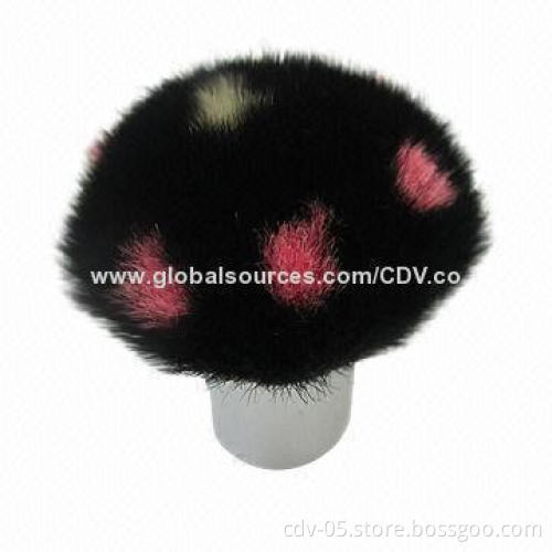 Kabuki makeup brushes, made of aluminum handle, with great goat hair